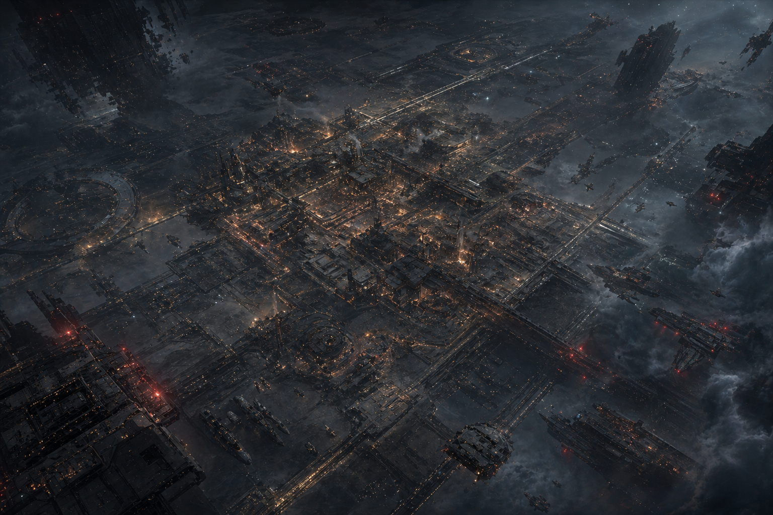 Svarog industrial heart tactical map art